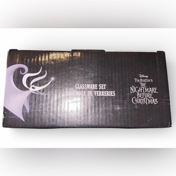 The Nightmare Before Christmas Valentines Day Glassware Set - Picture 4 of 4